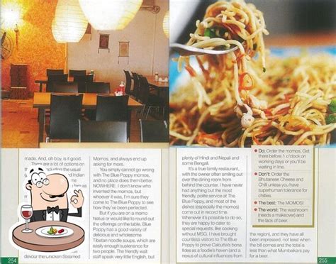 The Blue Poppy, Kolkata - Restaurant menu, prices and reviews