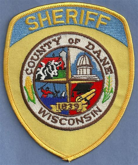 Dane County Sheriff Wisconsin Police Patch