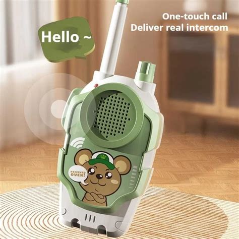 Cute Cartoon Wireless Kids Walkie Talkie 500M Range – DOD Kart