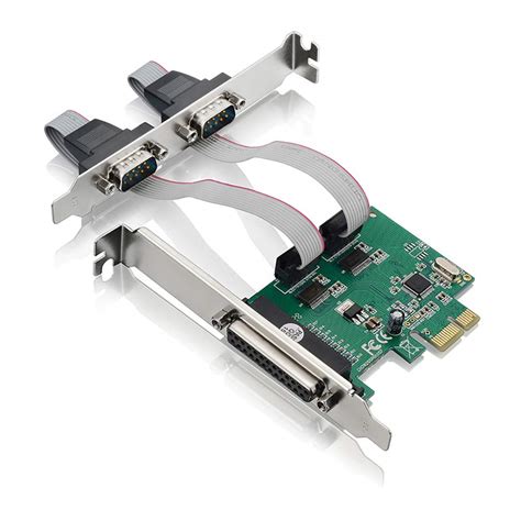 X-MEDIA 2-Port Dual DB9 RS232 / Serial and 1-Port DB25 Parallel PCI ...