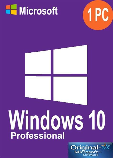 MICROSOFT Windows 10 Pro Original Key - 10 PC (32/64 Bit) Price in ...