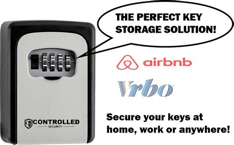 Controlled Security Wall Mounted Key Safe - Combination Key Safe ...