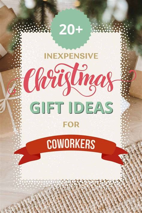 20+ Inexpensive Christmas Gift Ideas for Coworkers | MeymisList