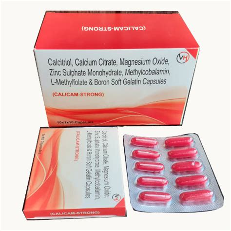 CALICAM STRONG Softgel Capsules Viribus Healthcare