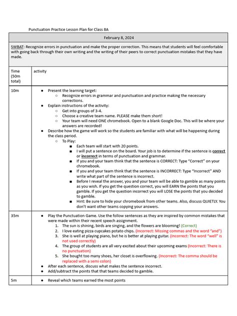 Image result for Punctuation Marks Lesson