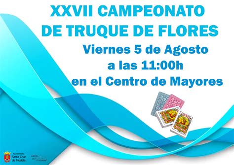 XXVII CAMPEONATO DE TRUQUE DE FLORES