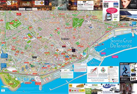 Discover the best places on the Map of Santa Cruz de Tenerife - Nuvedia ...