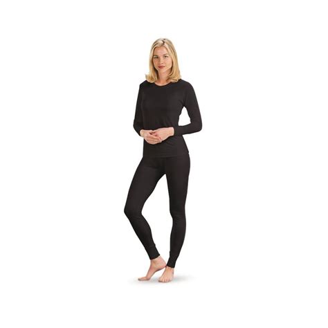 Silk Base Layer Womens Women's Plus Size Thermals Layers For Skiing ...