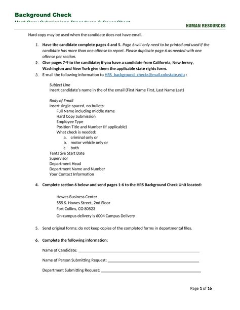 Image result for Background Check Form