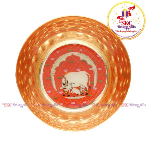 Pichwai Gift Bowl Kamadenu – Sha Kapurchand & Co