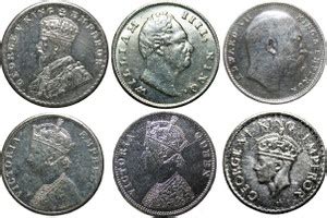 imperialshop (Pack of 6) 1 Rupee (Mix Year) British India Pack of 6 ...