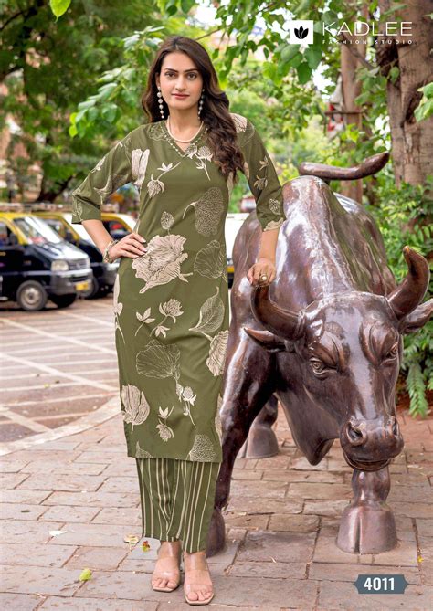 Kadlee Rangoli Vol 2 Rayon Co Ord Set 6 pcs Catalogue