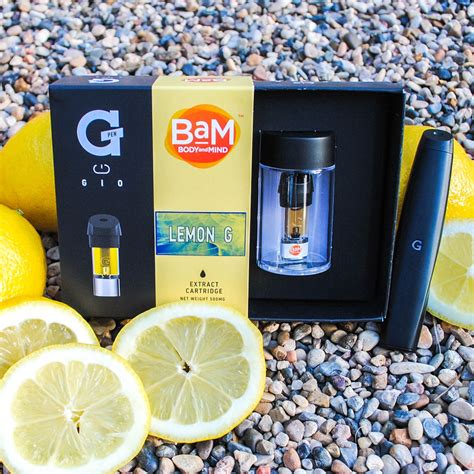 BaM - Body and Mind: BaM - LEMON G - Distillate G Pen Gio Cartridge (0 ...