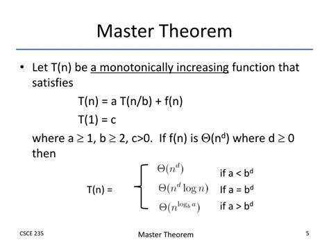 Master Theorem Tutorial 的图像结果