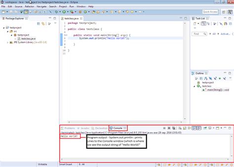 Image result for Hello Program in Java Eclipse IDE Tutorial