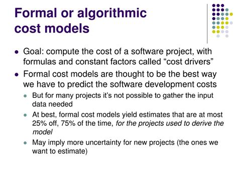 Image result for Program Cost Models