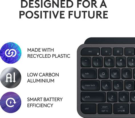 Logitech MX Keys S Wireless Standard Laptop Keyboard Compatible with ...