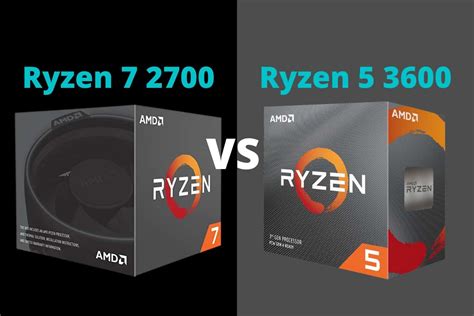 Ryzen 7 2700 vs Ryzen 5 3600: Will this 5 really outperform a 7? - Spacehop