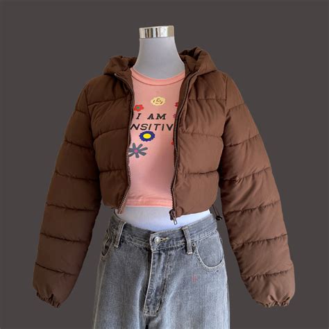 Brown Puffer Jacket – FOGSTORES