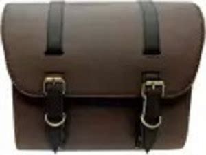 MODAROCK Side Bag Water Proof Brown for Royal Enfield All Models One ...