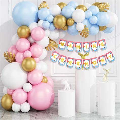 Rozi Decoration Baby Naming Ceremony Decorations Items with Banner ...