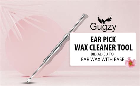 Buy Gugzy Stainless Steel Ear Pick Wax Cleaner Scoop Spoon Tool Ear ...