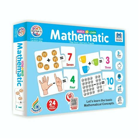 Ratna's match & learn mathematic the first learners puzzle – KEERTHI ...