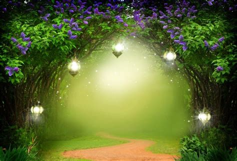 AOFOTO 5x3ft Fantasy Garden Backdrop with Fairy Tale Theme India | Ubuy