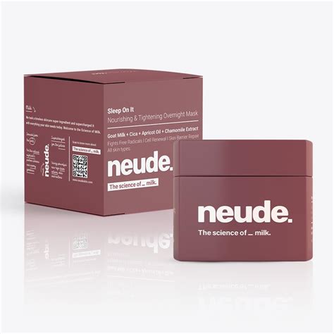 Buy Neude Sleep On It Overnight Sleeping Face Mask | Night Cream for ...