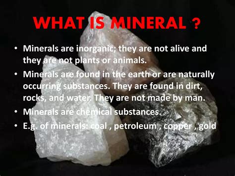 Mineral wealth of india | PPTX | Chemistry | Science
