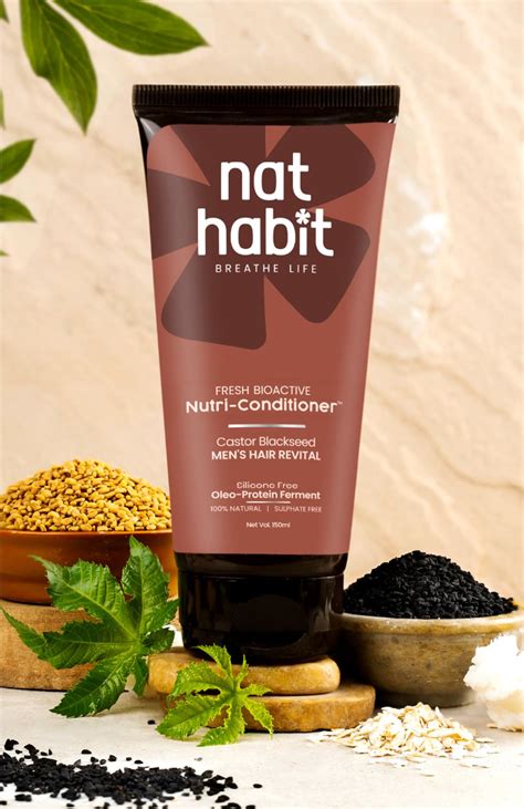 Fresh Navdha Shampoo-Nat Habit - 100% Natural & Fresh Made, Ayurvedic