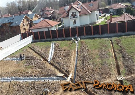 Укладка дренажной трубы: проектирование, расчеты, этапы монтажа и цена ...
