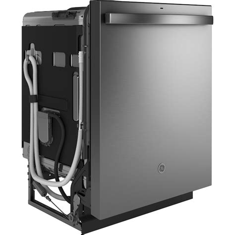 GE Dry Boost 24-in Top Control Built-In Dishwasher With Third Rack ...