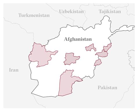 Kunar Province Map