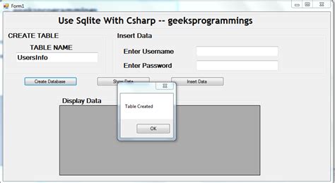 Image result for C# SQLite Coding