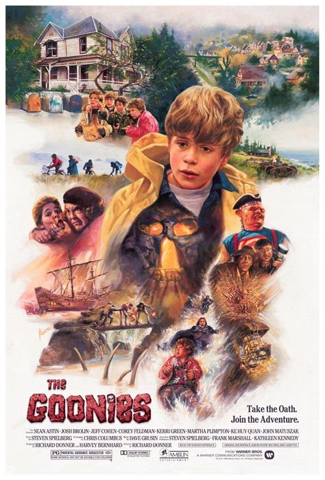 Pin by Amy Robyn on Faves | Retro film posters, Goonies poster, Les goonies