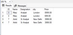 Image result for SQL in Statement Example String