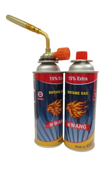 Gas/LPG Single Nozzle Brazing Blow Torch with Manual Ignition and Two ...