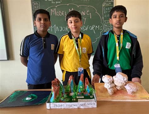 Grade 7 SST Major Landforms Model Making Activity