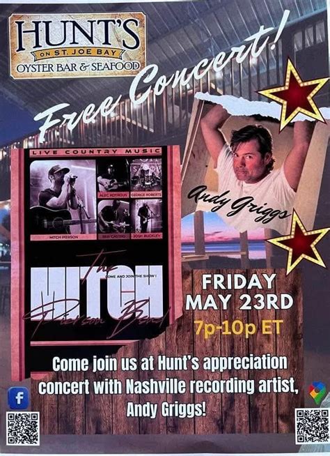 Free Concert Hunts on St Joe Bay, 1937 SR 30A, Port Saint Joe, FL, 23 ...