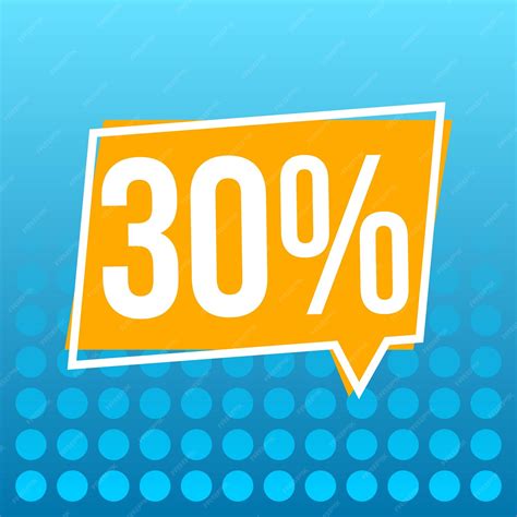 Premium Vector | Vector 30 sale percent off