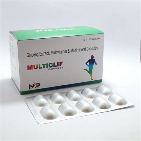 MULTICLIF Capsules Noxxon Pharmaceuticals Pvt. Ltd.