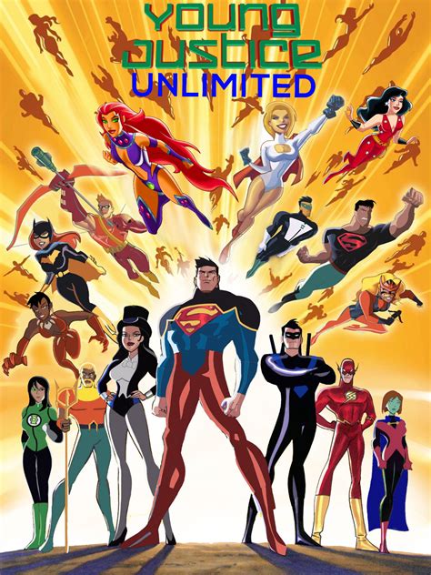 Young Justice Unlimited - poster by djpaint96 on DeviantArt