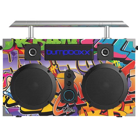 Custom Bumpboxx Ultra Bluetooth Boombox Smash Graffiti - 2025 - $59.00