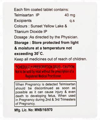 Telzox 40 Tablet 15: Uses, Side Effects, Price & Substitutes