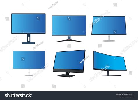 Computer Monitor Signal Processing Vector Image 的图像结果
