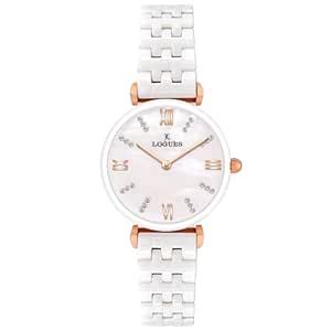 Buy L LOGUES Watches Analog White Dial Women's Watch | L 1979 AC-16 | 3 ...