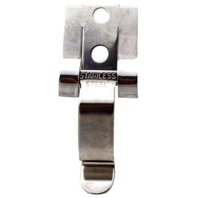 37479-4 Placard Clip Stainless Steel High Profile, Bulk | Imperial Supplies