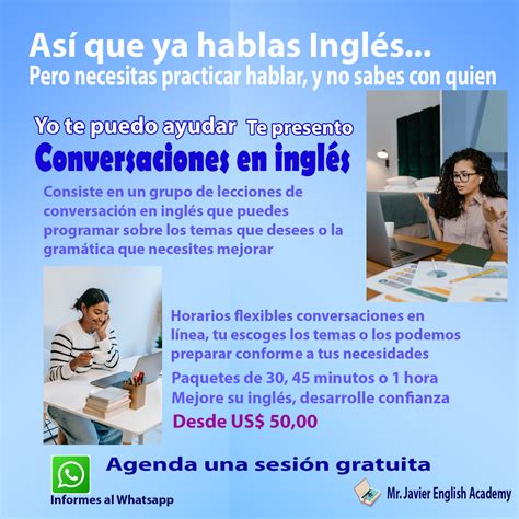 Conversaciones en Inglés - MrJavier English Academy