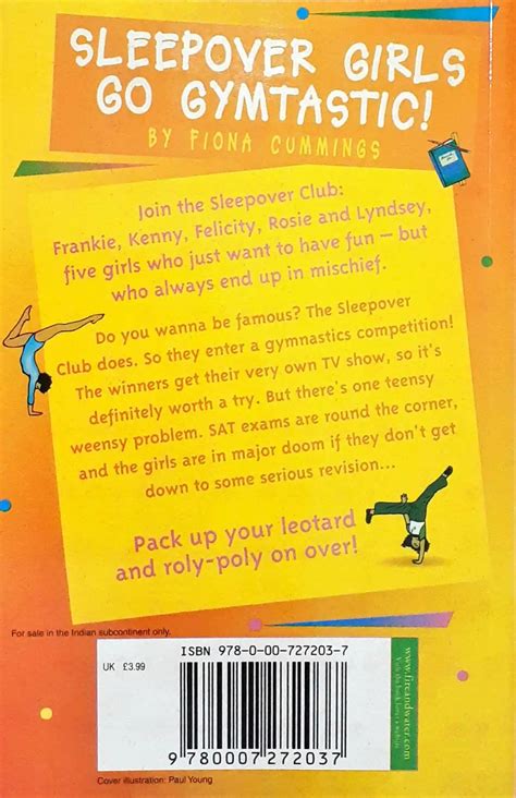 The Sleepover Club #47 : Sleepover Girls Go Gymtastic! – Books and You